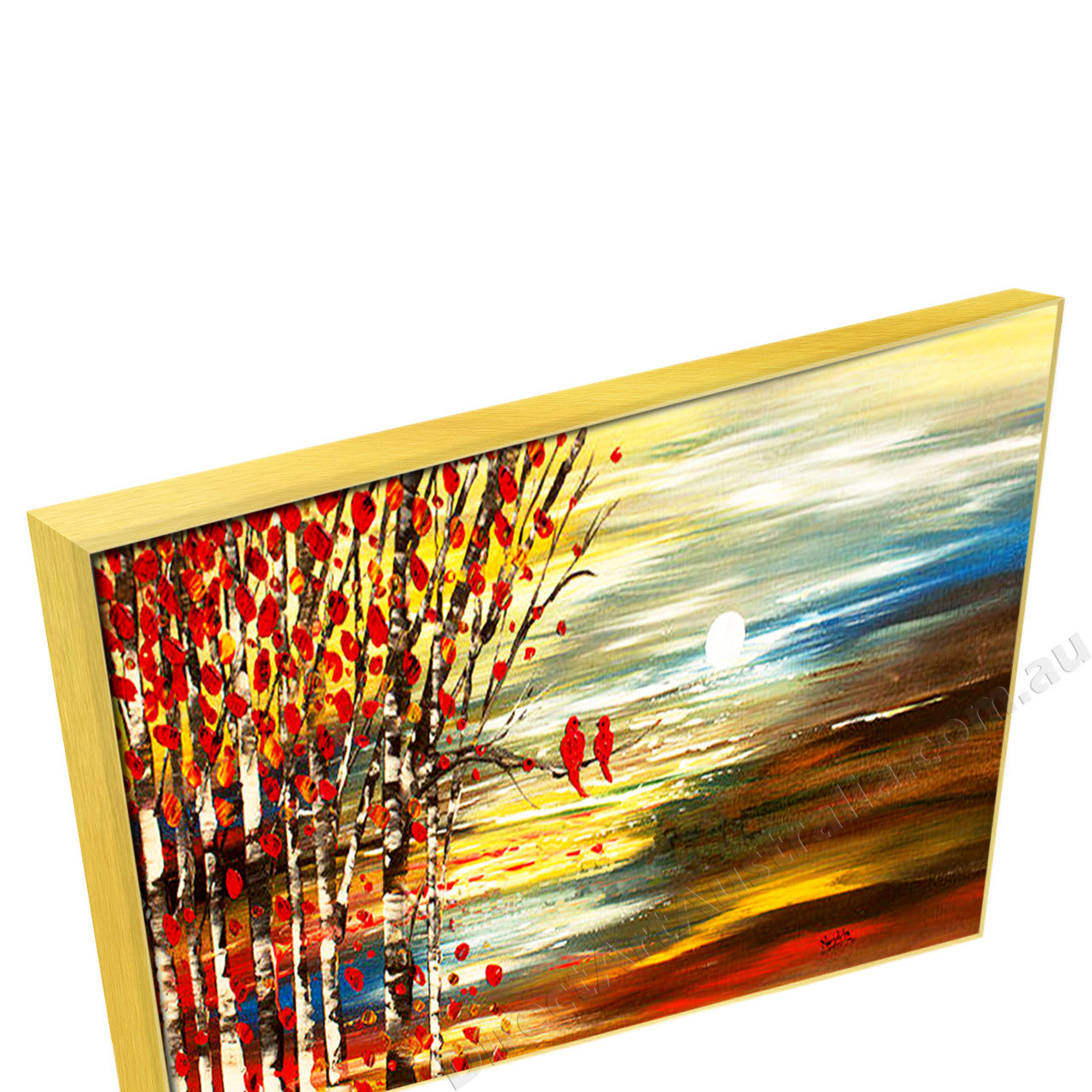 Gold Floating Frame