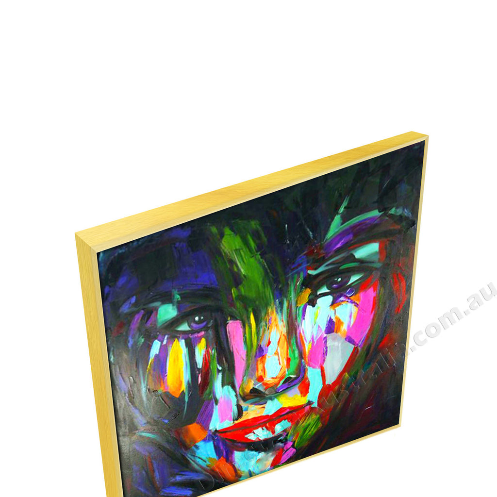 Gold Floating Frame