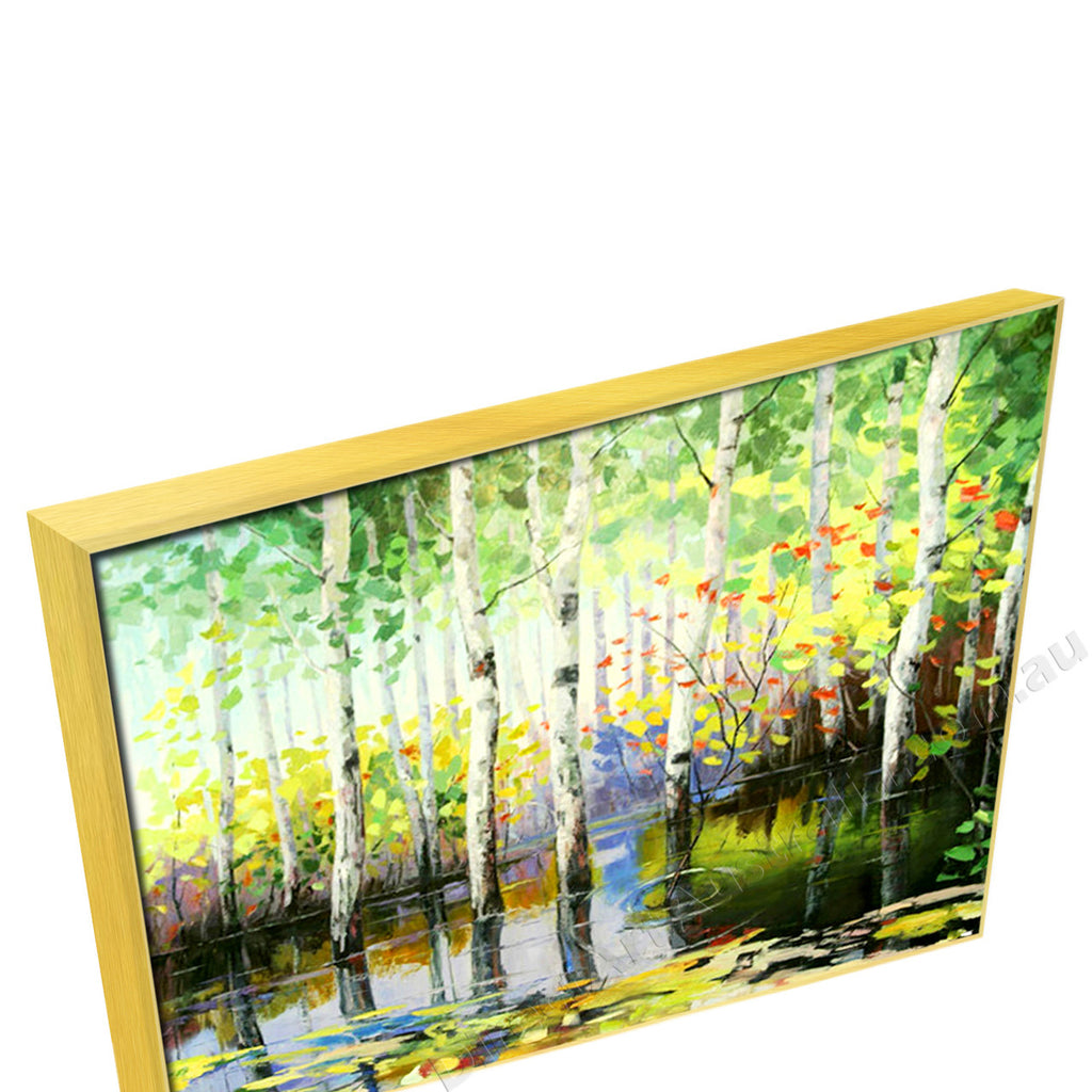 Gold Floating Frame