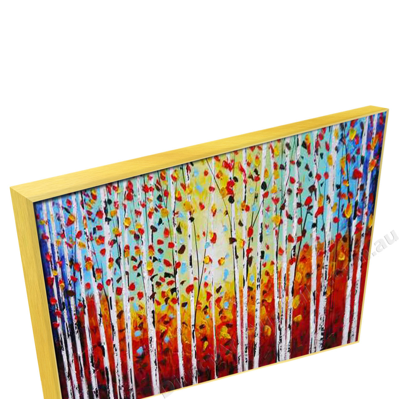 Gold Floating Frame