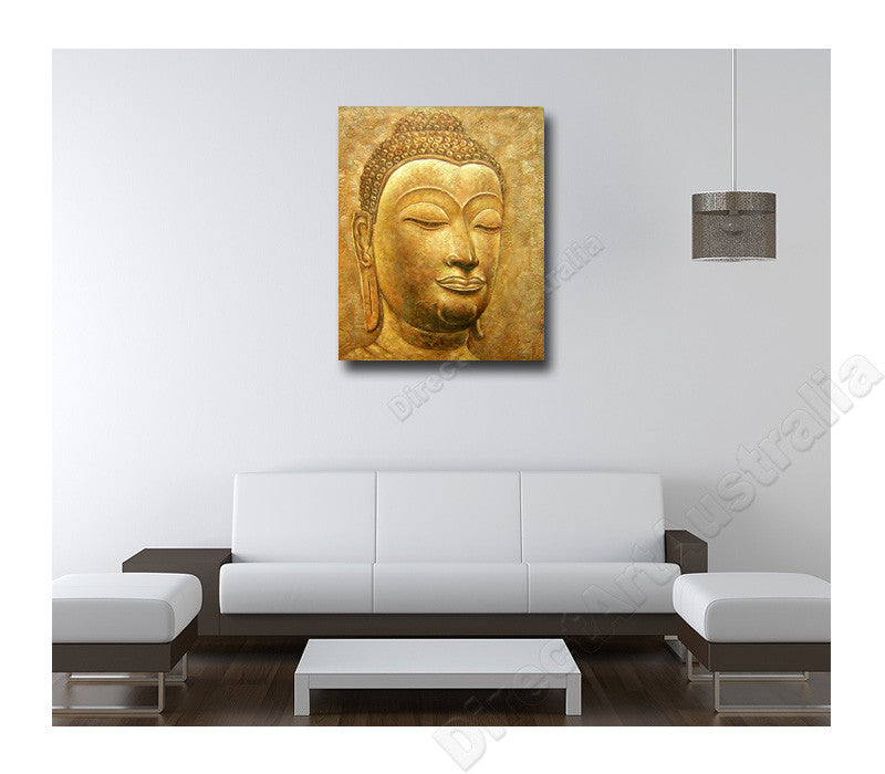 Golden Buddha Five | Home decor Brisbane | Perth on the wall