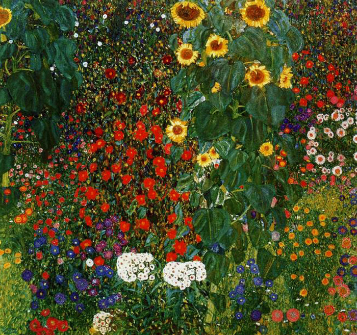 Klimt | Farm Garden with Sunflower