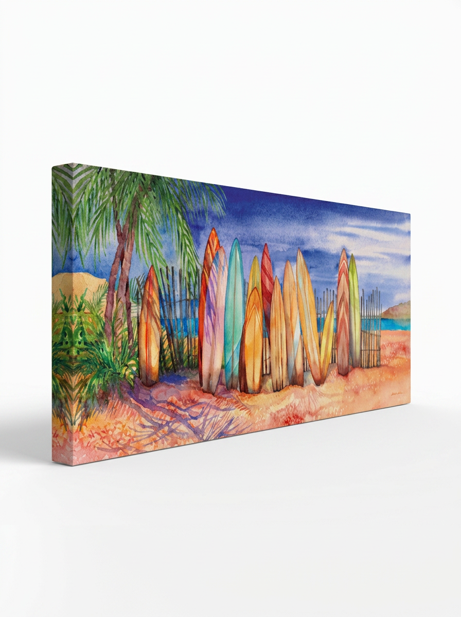 Stretched Slim Gallery Wrap (Higgsfield AI)