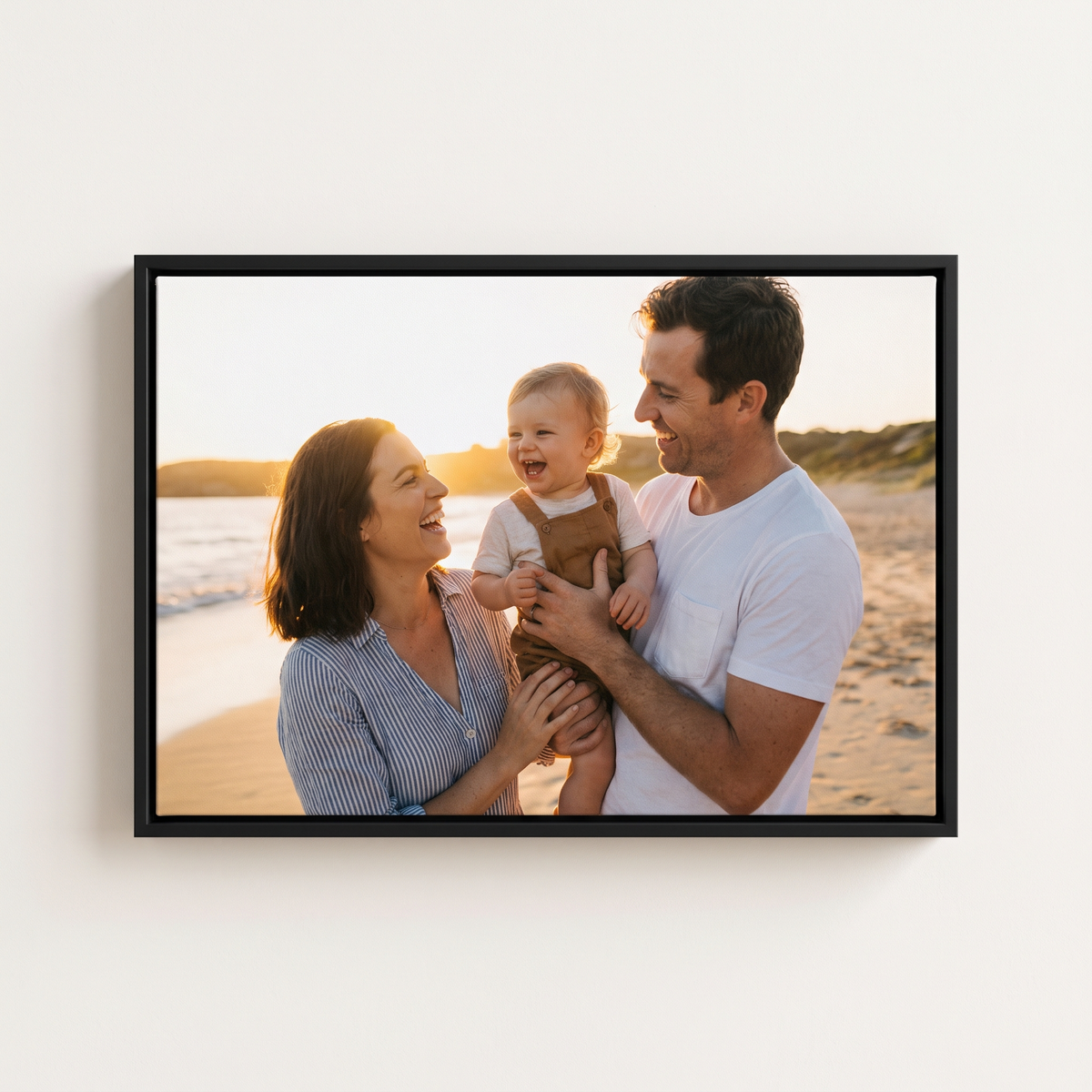 Finish: Black Floating Frame