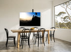 Helping Hand Summit landscape canvas print on the wall of a dining room