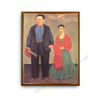 Frieda and Diego Rivera Gold A1 Frame