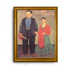 Frieda and Diego Rivera Gold Classic Frame