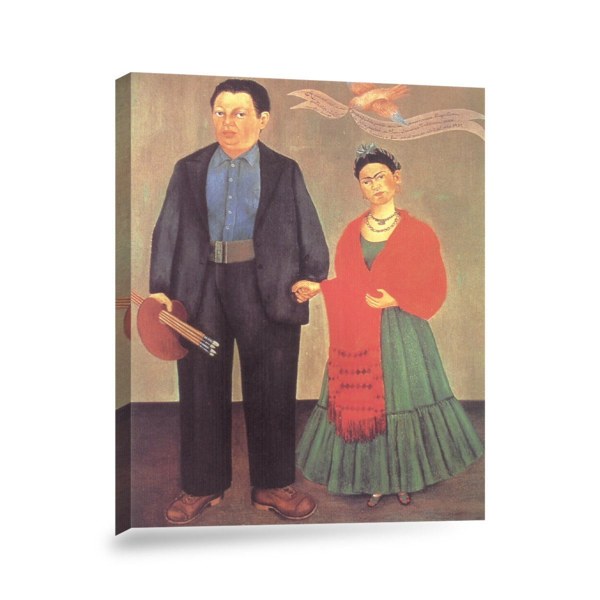 Frieda and Diego Rivera Stretched Ready to Hang Gallery Wrap