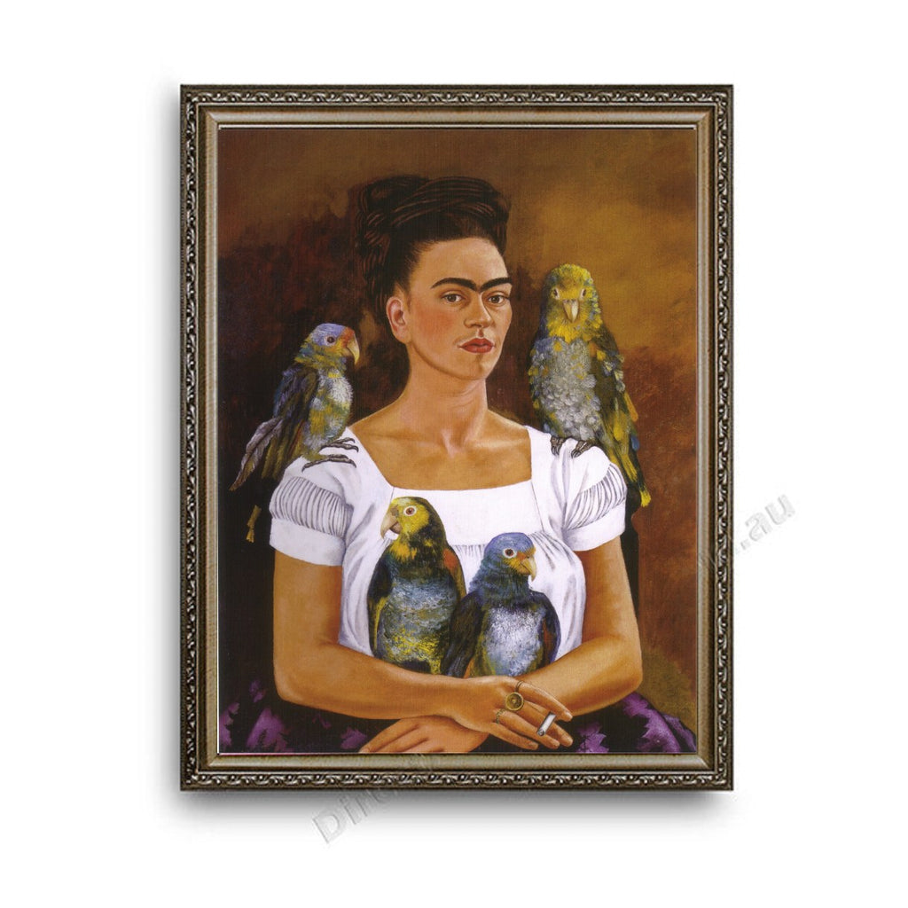 Me and My Parrots Ornate Silver Frame