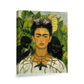 Self-Portrait with Thorn Necklace Stretched Ready to Hang Gallery Wrap