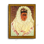 Self-Portrait as a Tehuana Gold Classic Frame