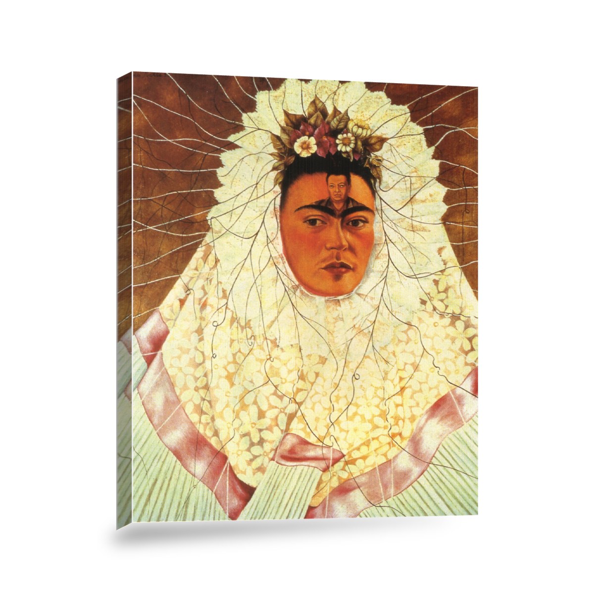 Self-Portrait as a Tehuana Stretched Ready to Hang Gallery Wrap