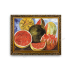Viva la Vida, Watermelons Gold Ornate Outer Frame