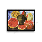 Viva la Vida, Watermelons Modern Flat Black Frame