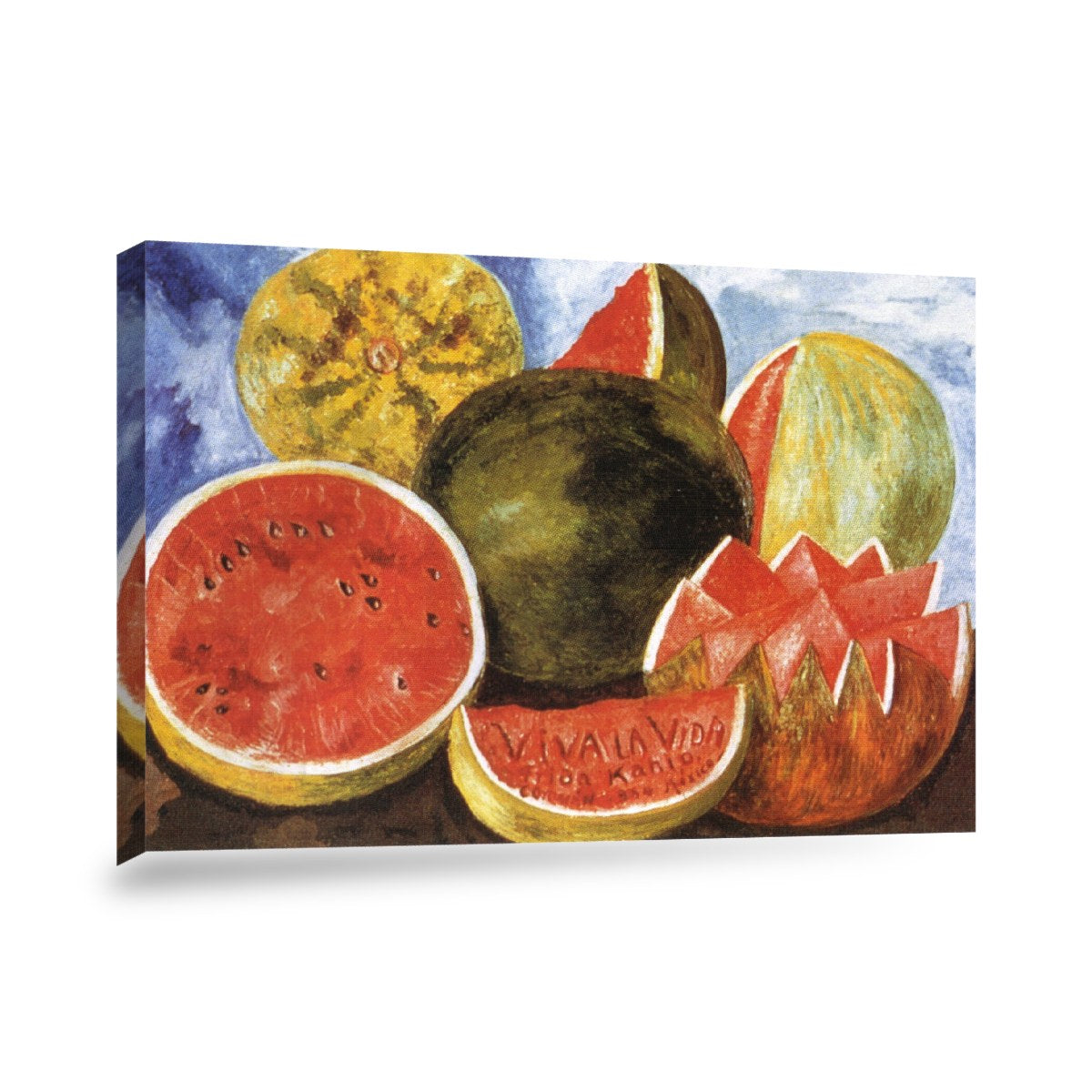 Viva la Vida, Watermelons Stretched Ready to Hang Gallery Wrap