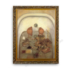 What the Water Gave Me Gold Ornate Outer Frame