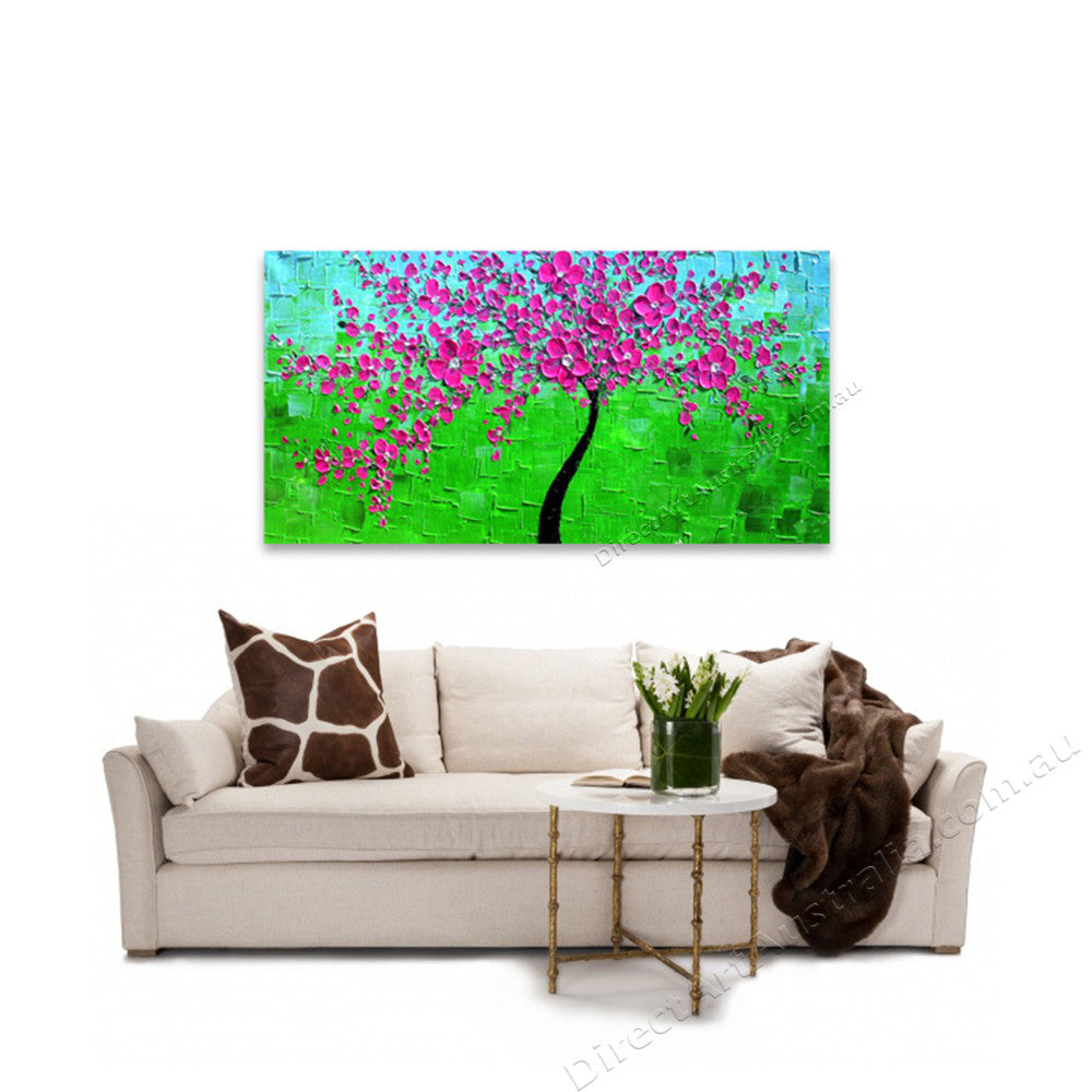 Knife Painting FA92536 on the wall