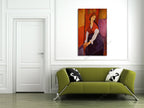 Lunia Czechowska on the wall