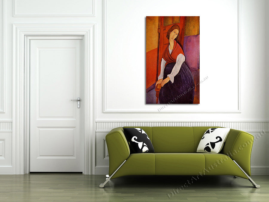 Lunia Czechowska on the wall