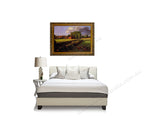 Golding Constable's Flower Garden on the wall