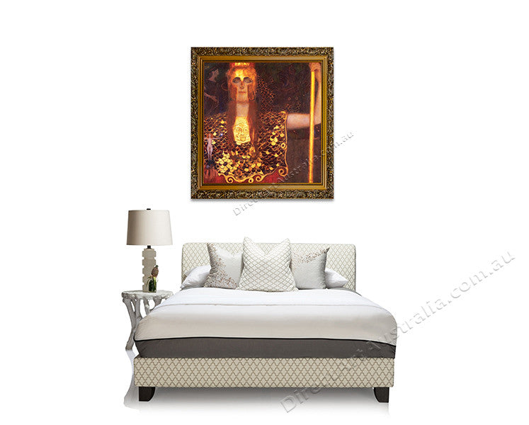 Pallas Athene on the wall
