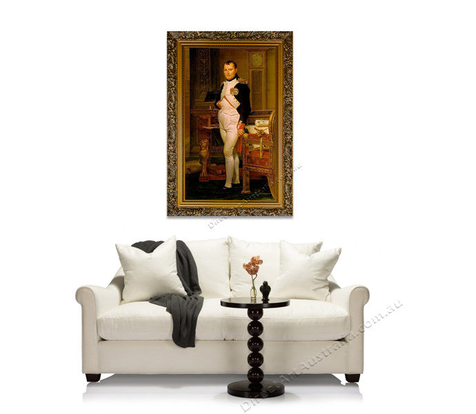 Napoleon in His Study on the wall