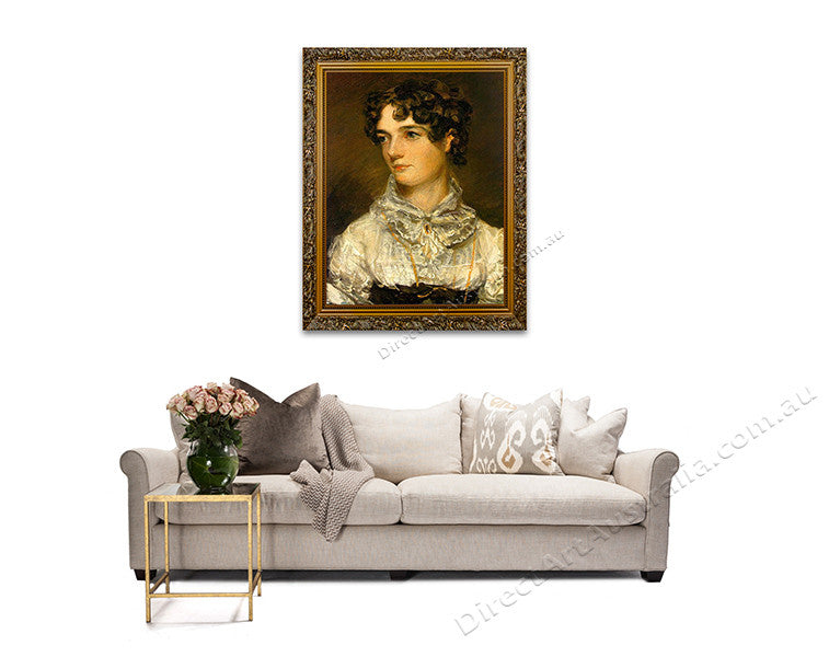 Maria Bicknell on the wall