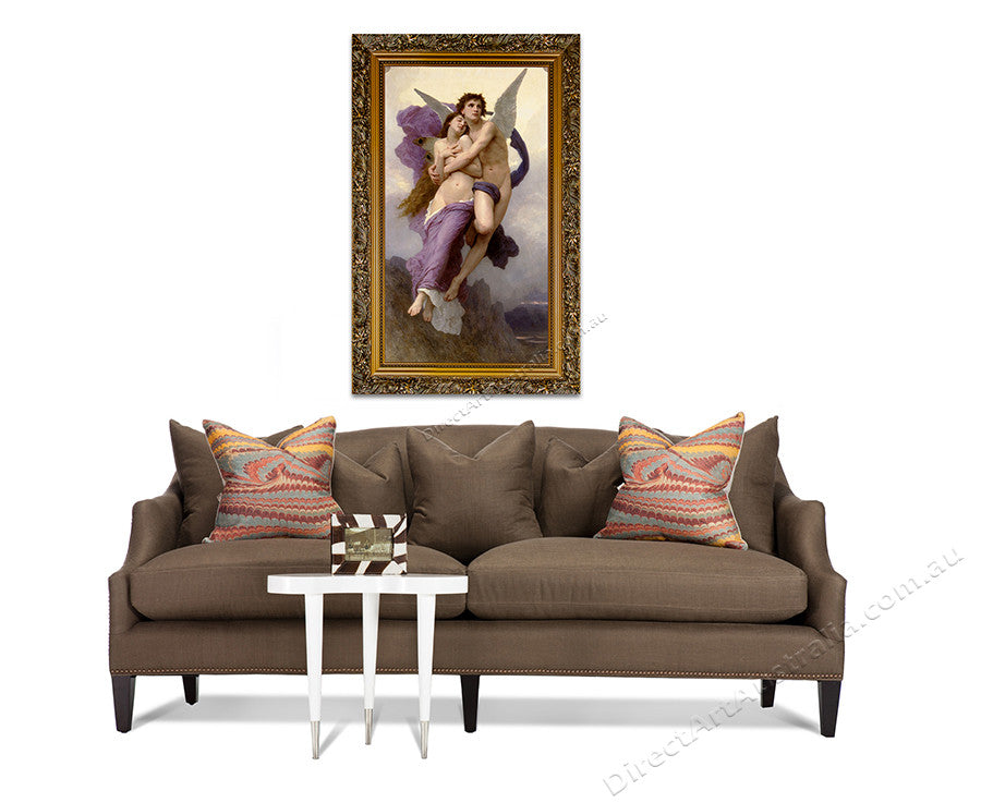 The Rapture of Psyche on the wall