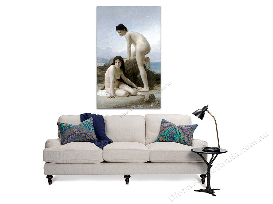 The Bathers on the wall