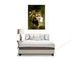Nymphs and Satyr on the wall