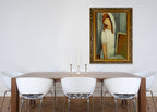 Jeanne Hebuterne Left Arm Behind Head on the wall