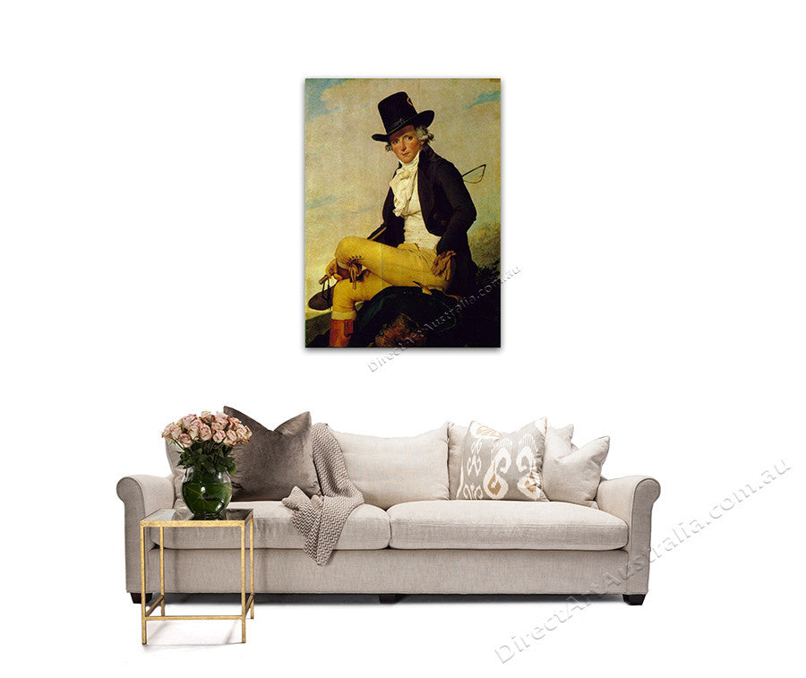 Monsieur Seriziat on the wall