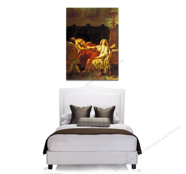 Andromache Mourning Hector on the wall