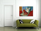 Odalisque with Red Culottes on the wall