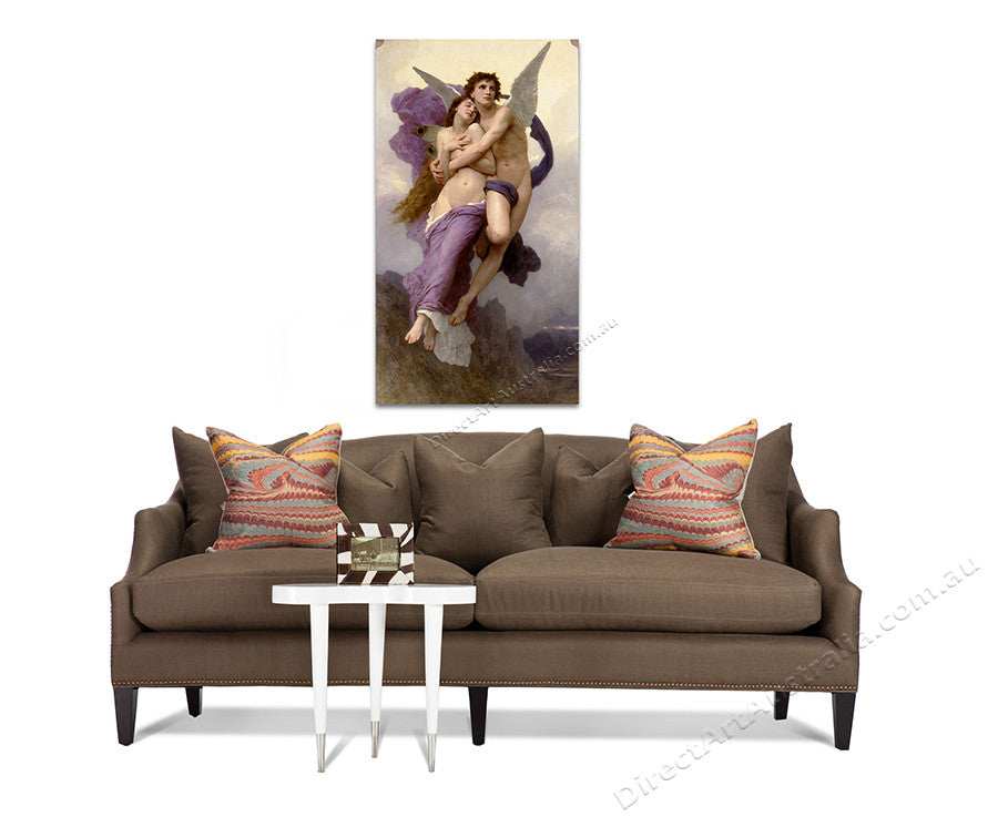 The Rapture of Psyche on the wall