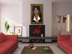 Woman of Algeria on the wall