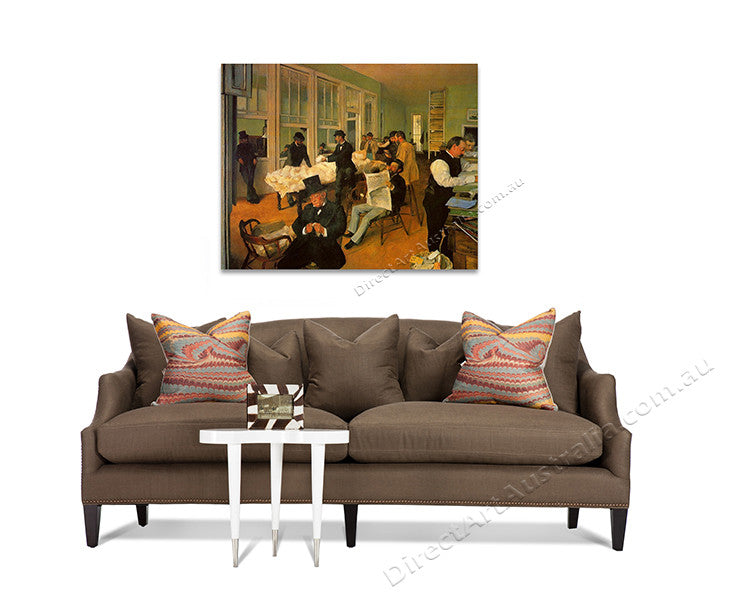 The Cotton Exange in New Orleans on the wall