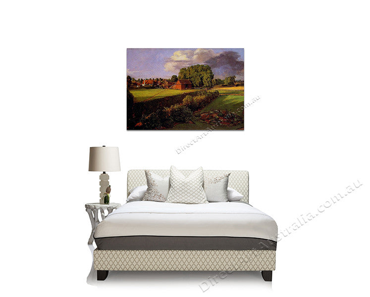 Golding Constable's Flower Garden on the wall