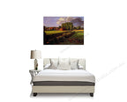 Golding Constable's Flower Garden on the wall