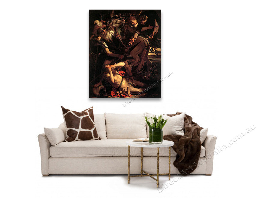 The Conversation of Saint Paul on the wall