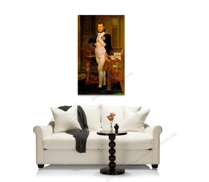 Napoleon in His Study on the wall