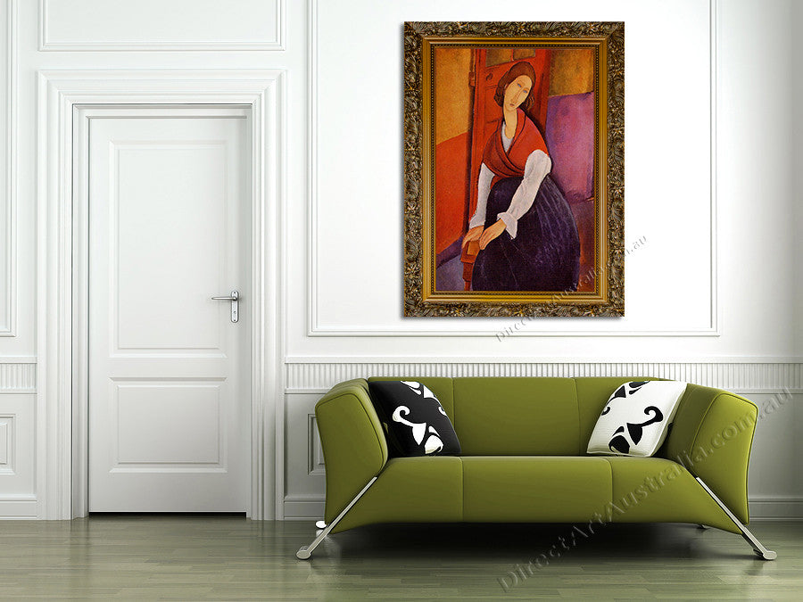 Lunia Czechowska on the wall
