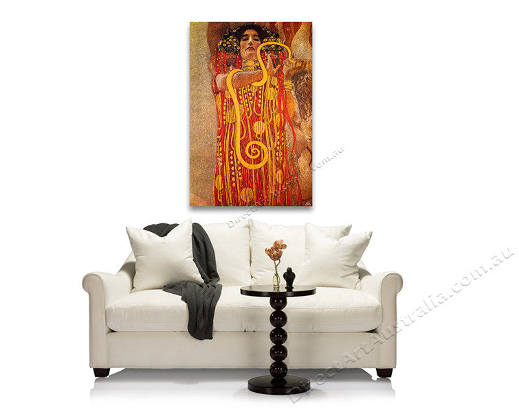 Hygeia on the wall