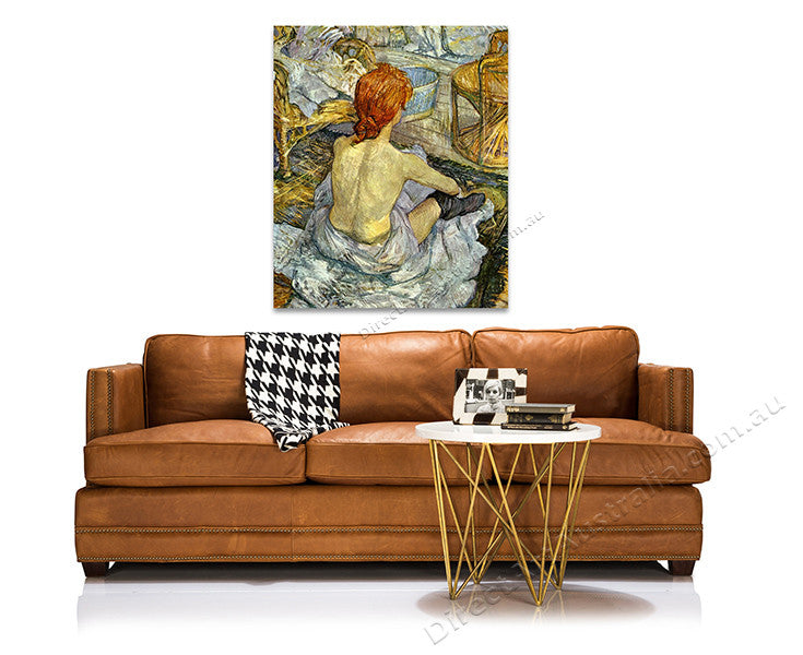 Woman at Her Toilette on the wall