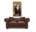 Virgin and Child on the wall