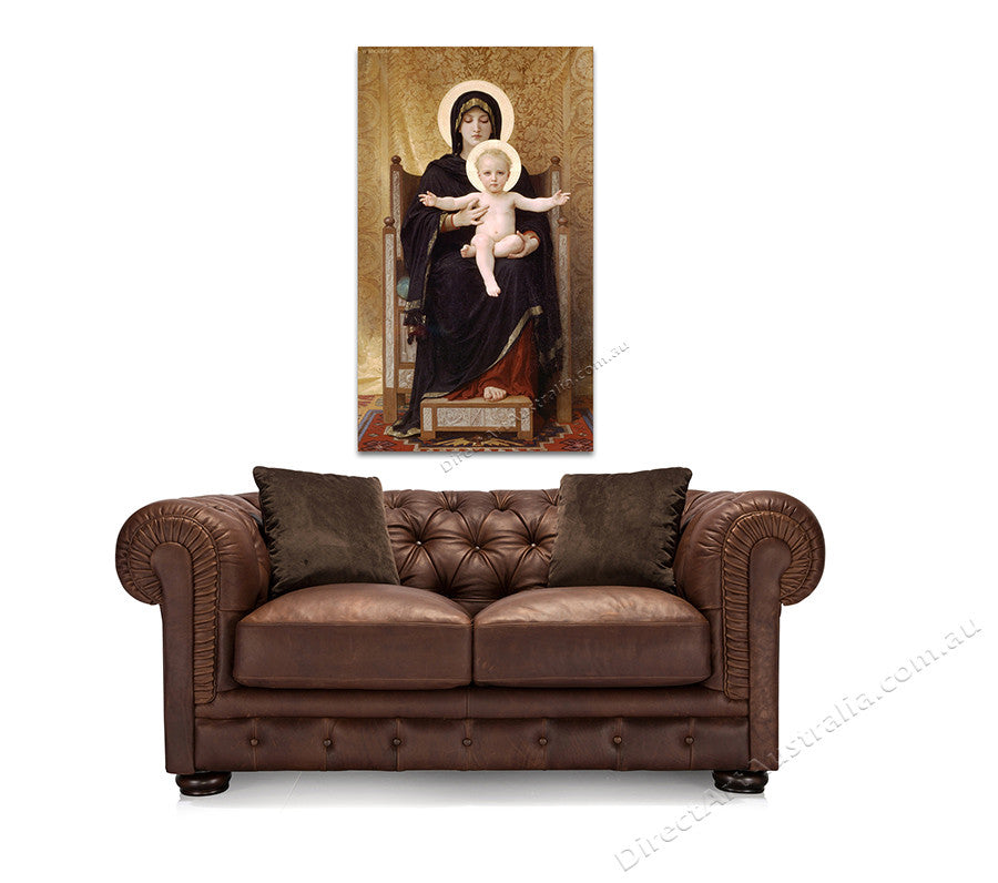 Virgin and Child on the wall