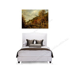Arundel Mill and Castle on the wall