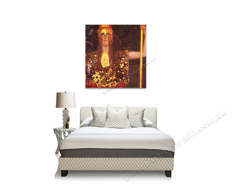 Pallas Athene on the wall