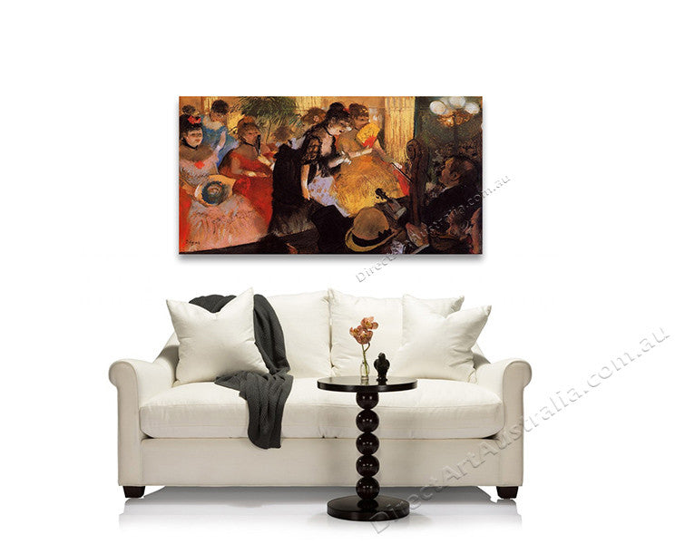 Cafe Concert at Les Ambassadeurs on the wall