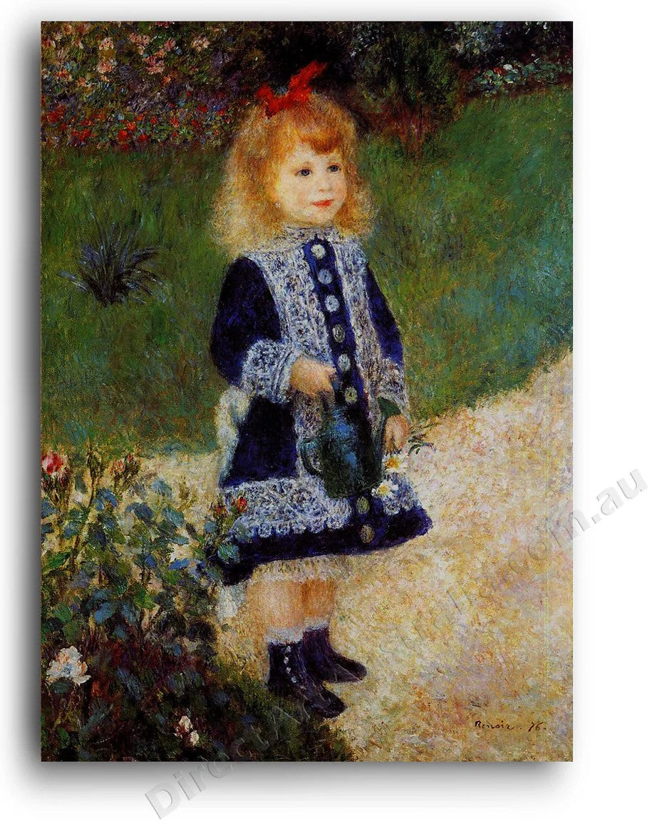 Renoir A Girl With a Water Can (trimmed)